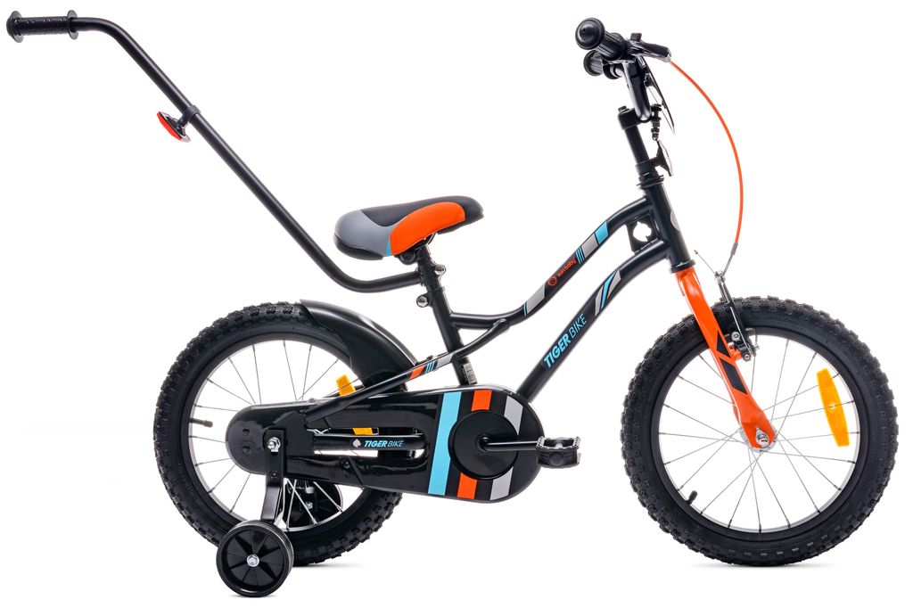 PROMETHEUS BICYCLES® Kinderfahrrad 12 in Schwarz Matt & Orange ab