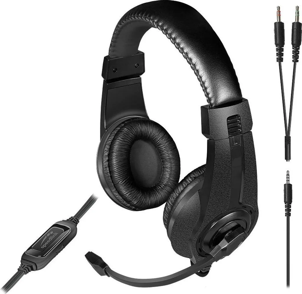SpeedLink LEGATOS Cuffie Gaming PC/Console - Prezzo Speciale Nero