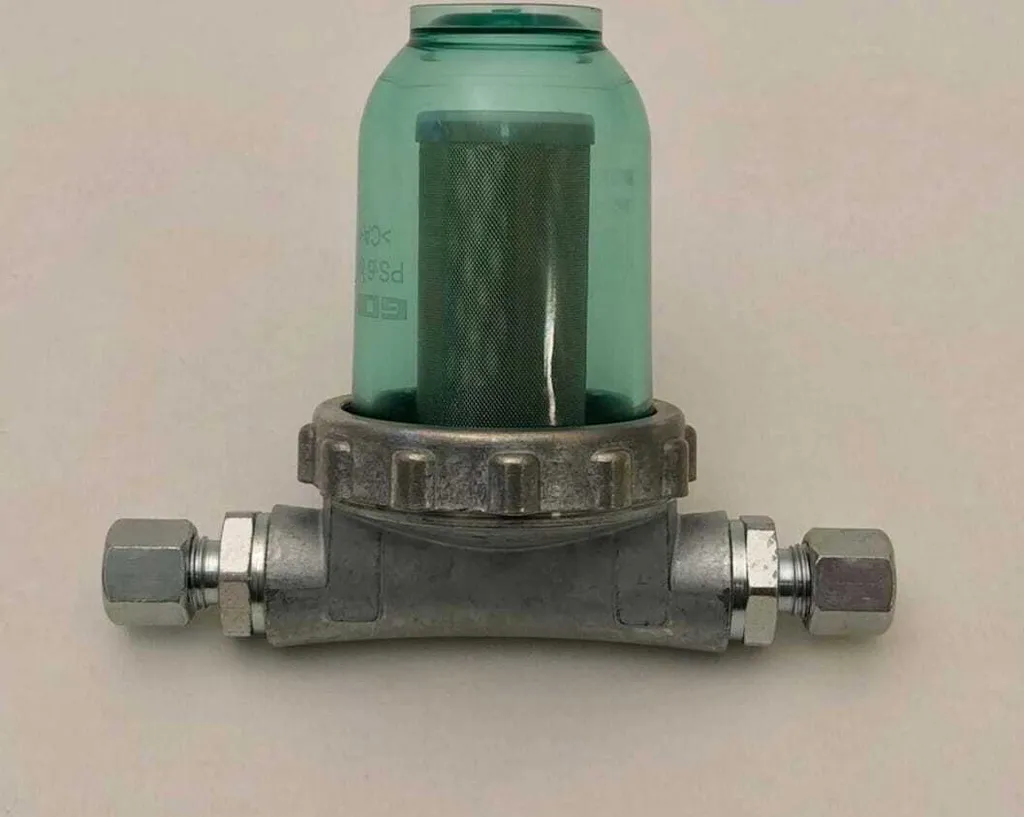 Filtro Linea Olio Combustibile 8mm con Raccordi a Vite ad Alta Tenuta