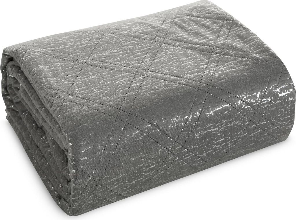 Eurofirany Bettdecke aus stahl 200x220 Bettüberwurf Produktbild 