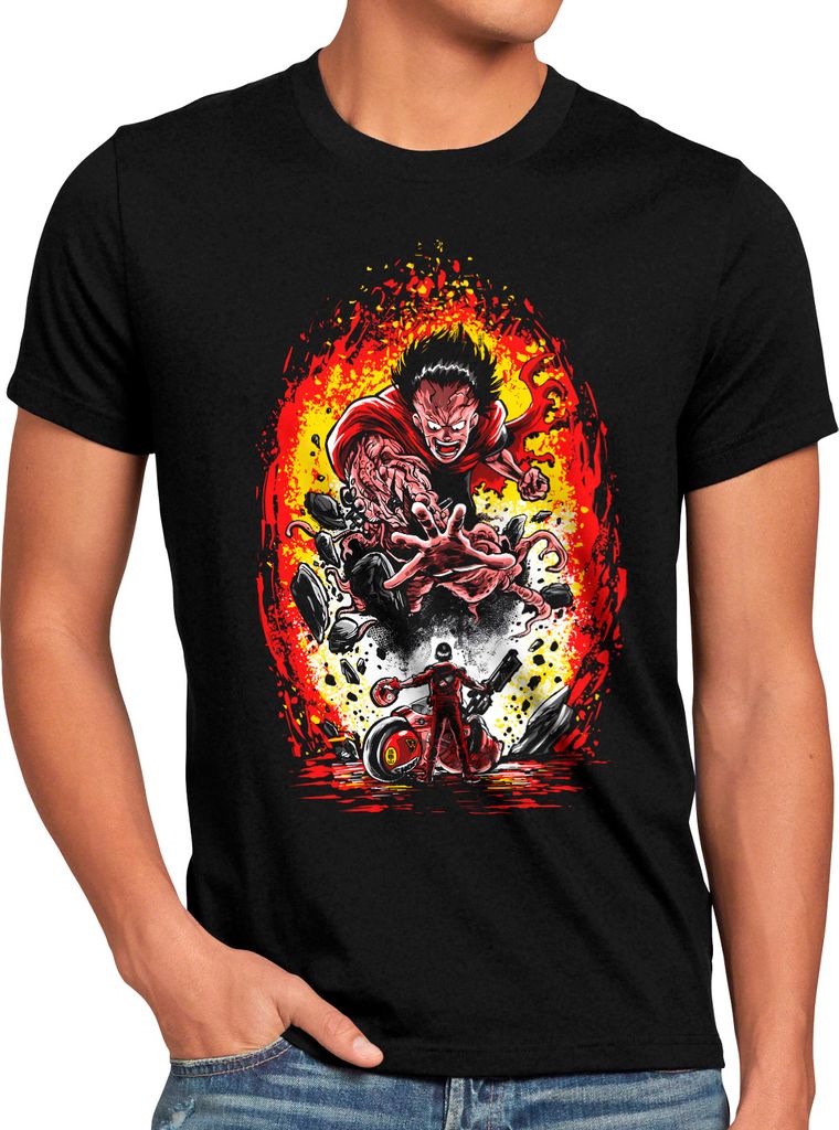 style3 Kaneda Venegance Herren T-Shirt anime manga cosplay japan neo-tokyo