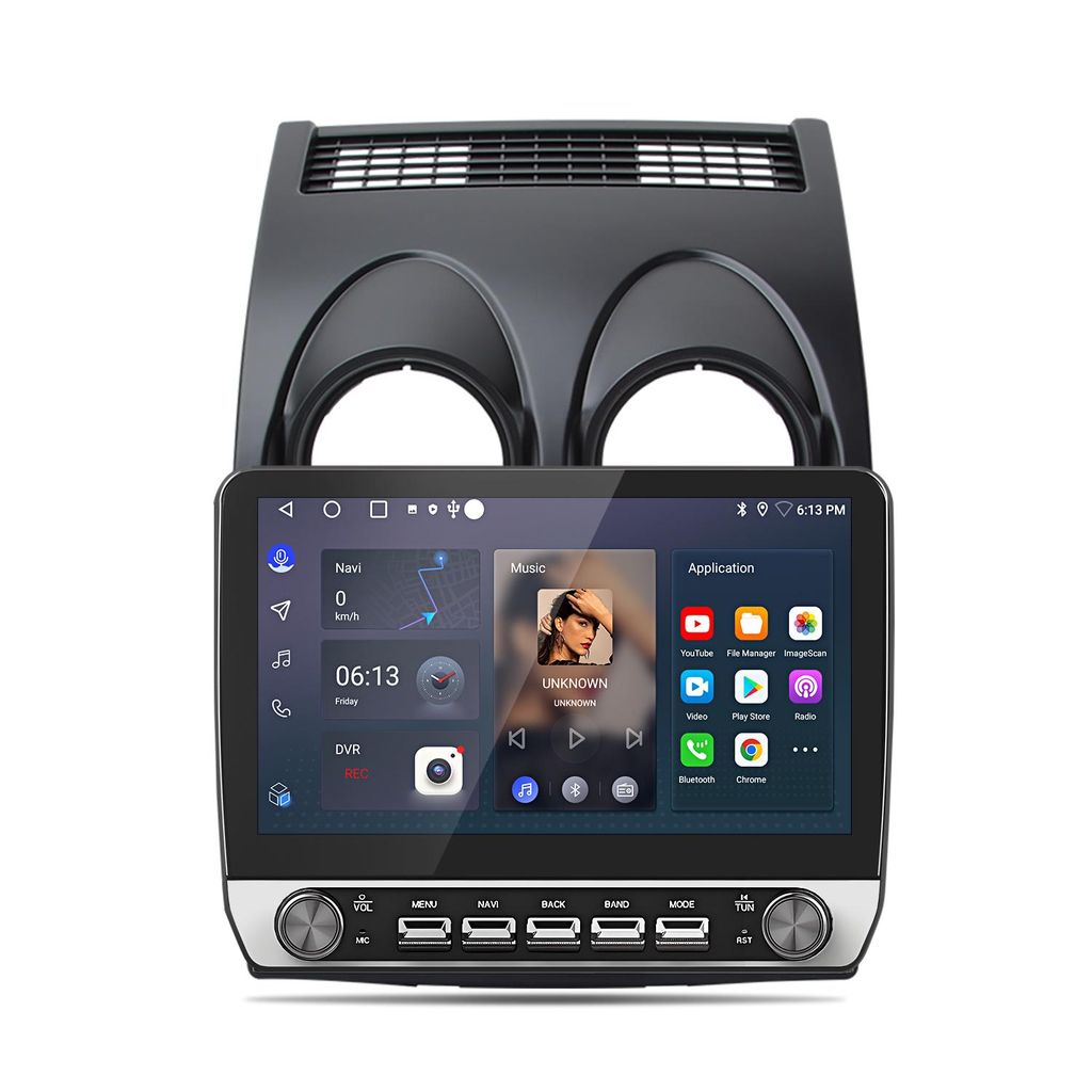 Autoradio Carplay 10,1" per Nissan Qashqai 1 J10 2006-2013 Immagine del prodotto 