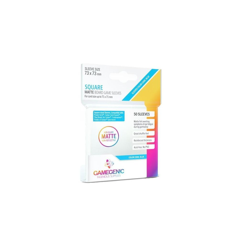 Gamegenic - Matte Board Game Sleeves Square (73 x 73)