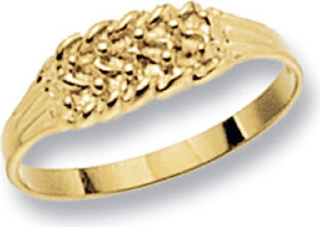 Genialer 9 Karat (375) Gold Damen - Ring, 38 (12.1); TRS17149RSA
