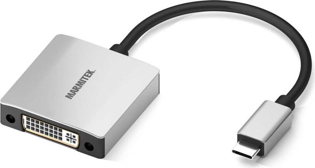 USB C auf HDMI 4K60 Adapter Kabel - Marmitek - Thunderbolt 3 verbinden zu HDMI Anschluß - Schliessen Sie Ihre MacBook/Chromebook auf EIN Fernseher...