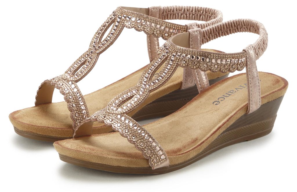 VIVANCE Sandalette Sommerschuh, offener Schuh, Sandale, Produktbild 