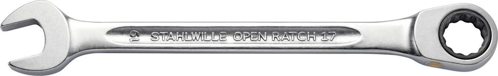 STAHLWILLE Ratschenringmaulschlüssel SW 15 mm L.200mm
