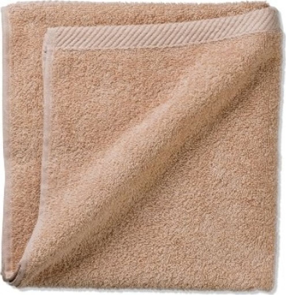 KELA Handtuch Ladessa 100%Baumwolle zartpuder 50,0x100,0cm KL-23306