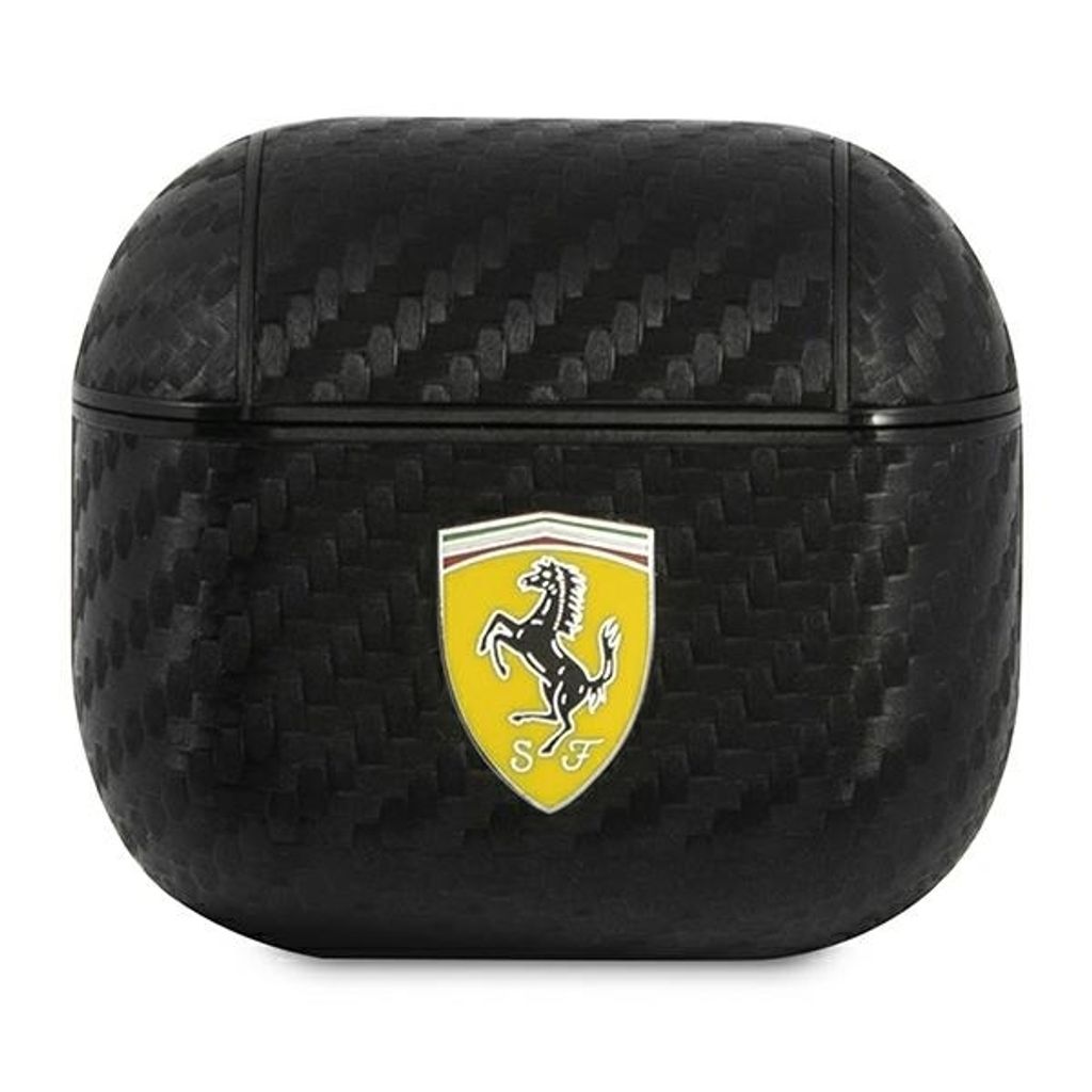 Ferrari FESA3CABK AirPods 3 Hülle schwarz/schwarz On Track PolyurethanCarbon