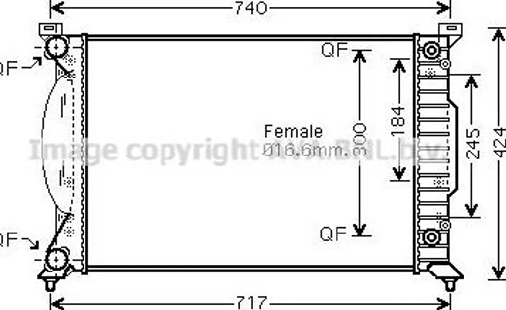 Radiateur 8E0121251AE : Finissez-en avec la surchauffe sur Audi A4 et Exeo