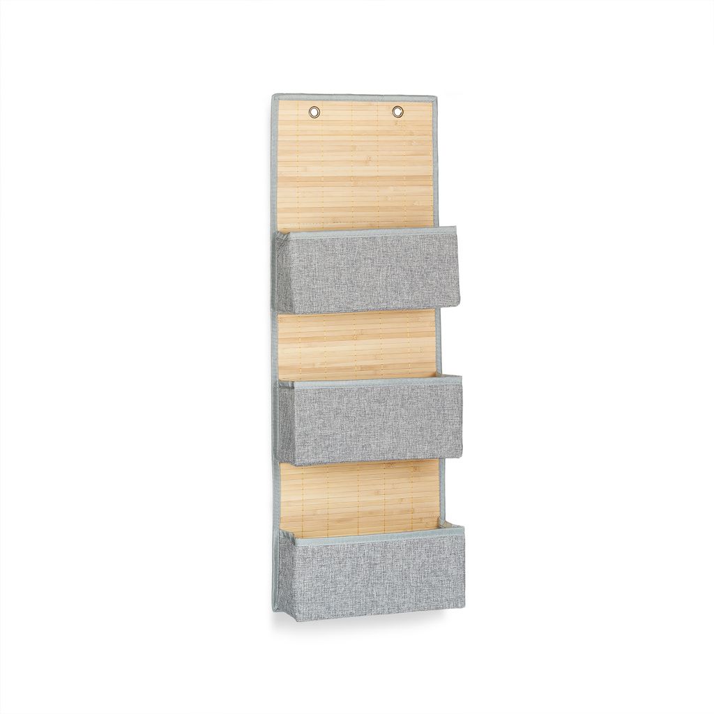 relaxdays Hängeaufbewahrung Bad für Wand und Tür Produktbild 7