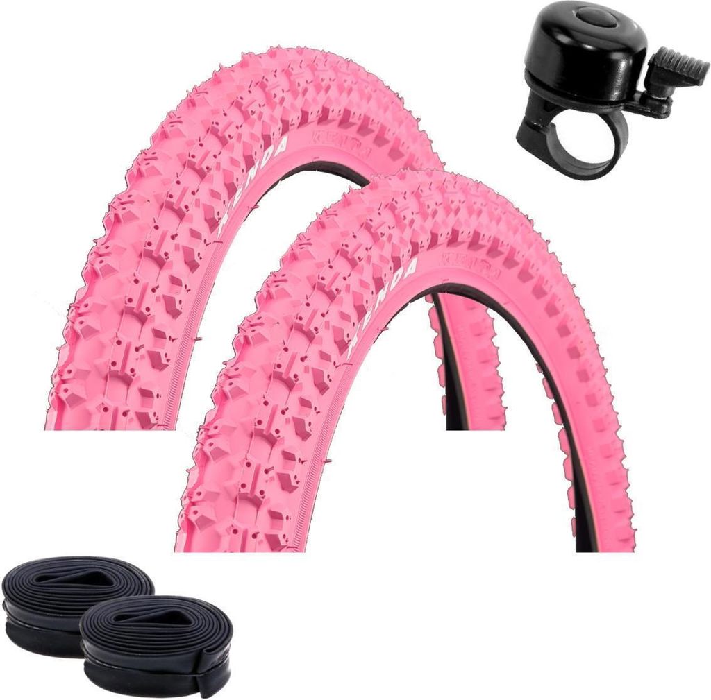 2 x Kenda 20" BMX K-50 Fahrradreifen in Pink 57-406 (20 x Produktbild 