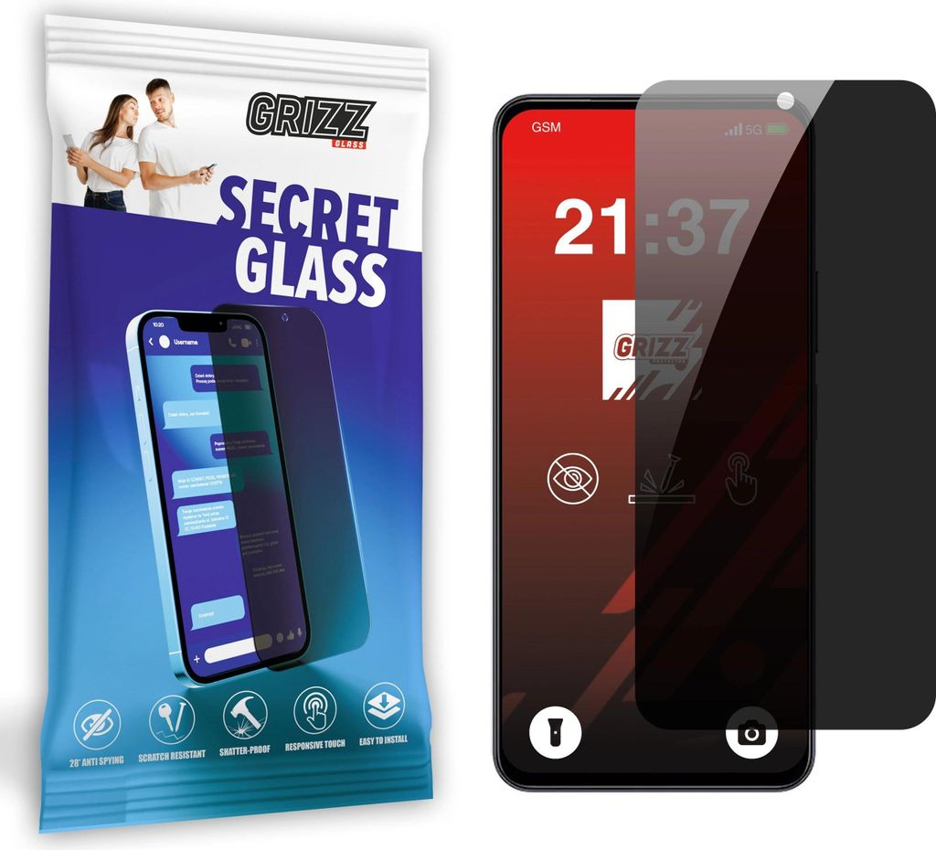 GrizzGlass Matte SecretGlass Oppo F29 Pro