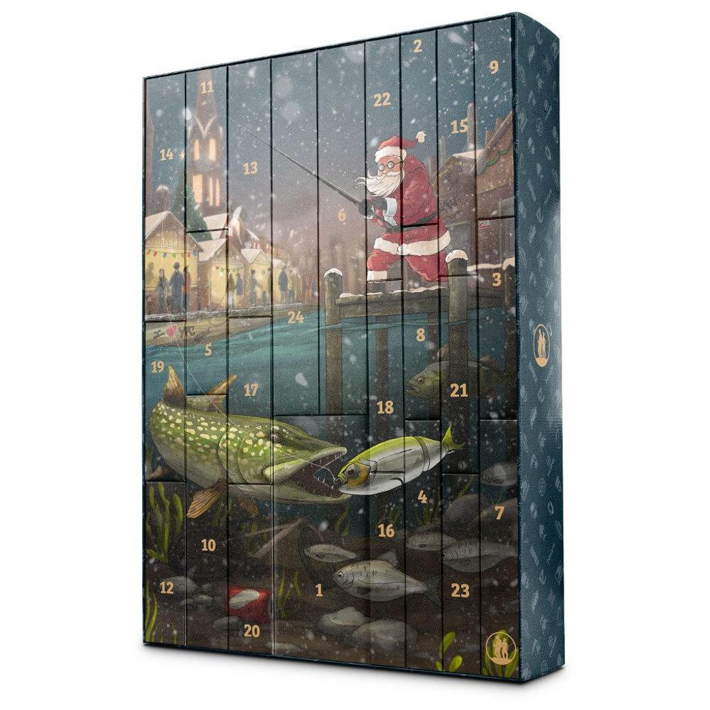 Raubfisch Adventskalender 2026 Produktbild 