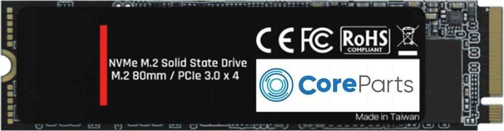 CoreParts CPSSD-M.2NVME-256GB Internes Solid State Drive M.2 PCI Express 3.0 SLC NVMe (CPSSD-M.2NVME-256GB)