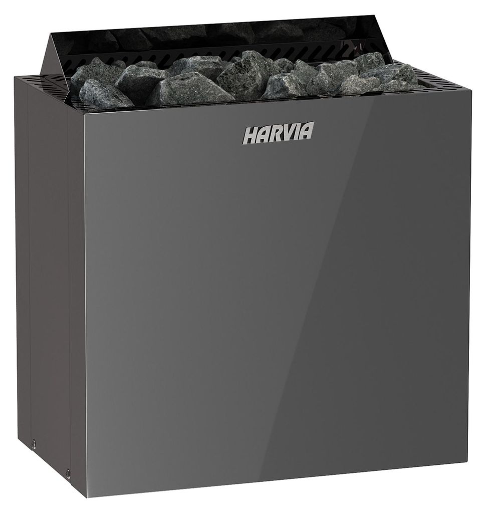 Saunová kamna Harvia Vega Qubic Black 6,0 kW | vyžadují Obrázek produktu 