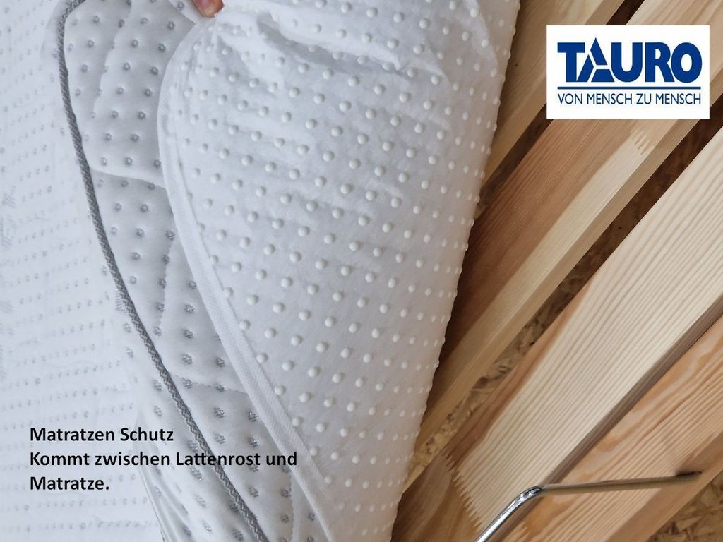 TAURO Noppen Matratzenschoner Textil 90x200cm (Einzelpack = Produktbild 4