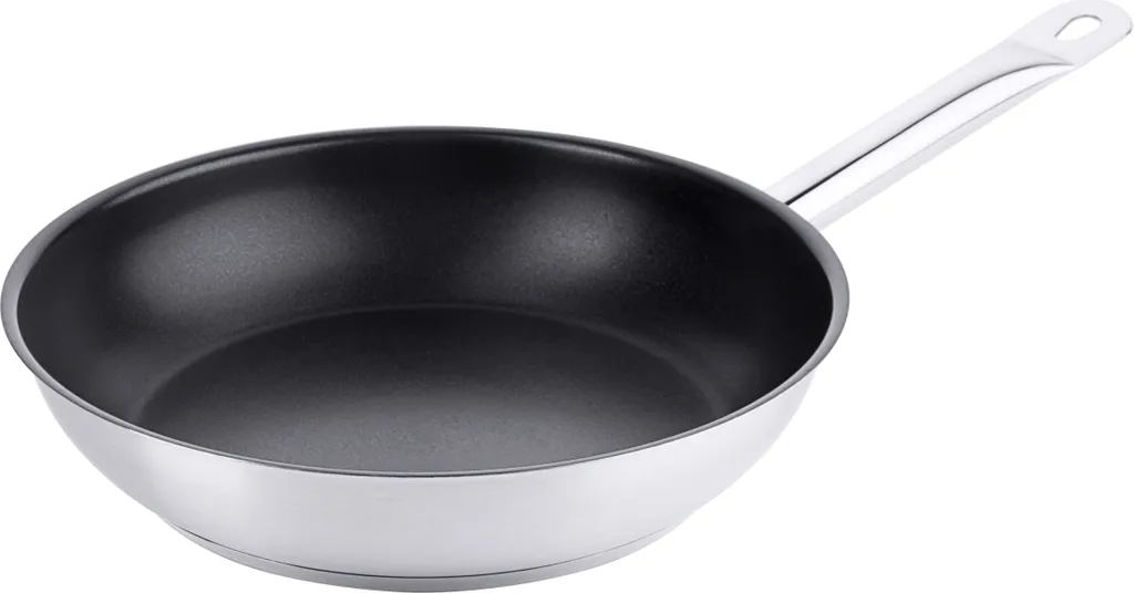 Padella antiaderente, padella in acciaio inox con PTFE, Ø20-36 cm selezionabile : 24 cm Variante: 24 cm