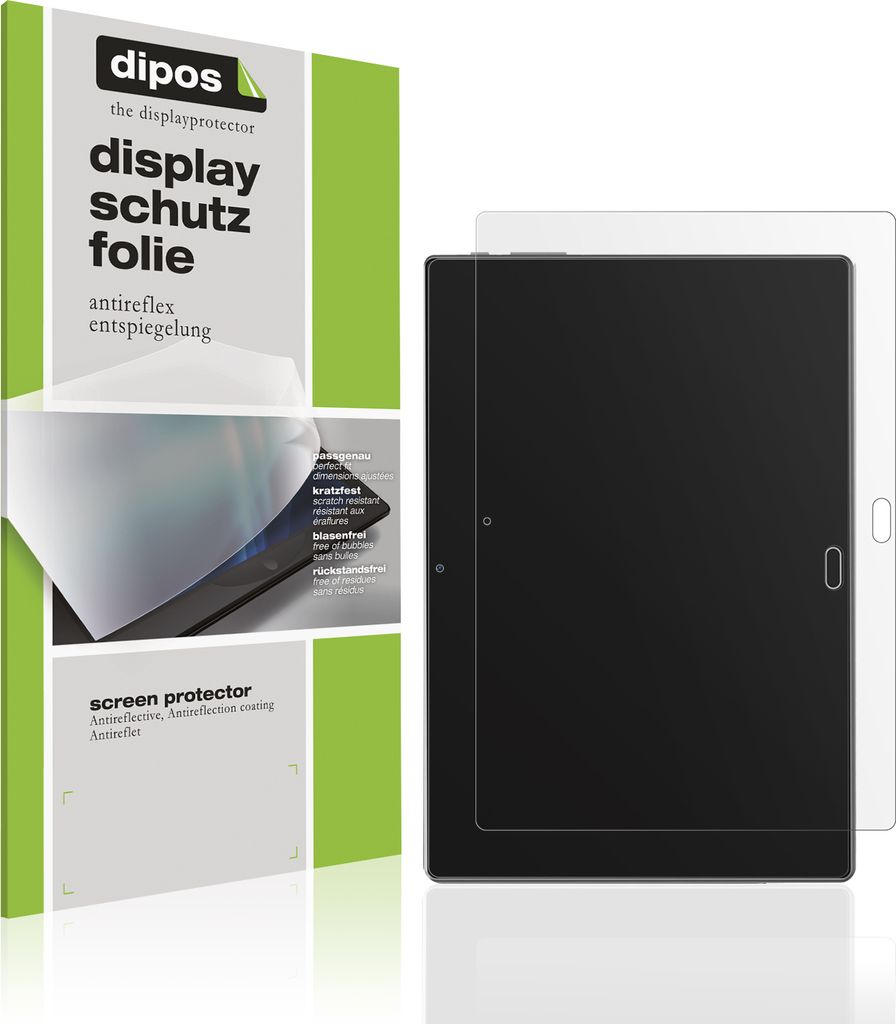 2x Schutzfolie für FEONAL D106 matt Displayschutzfolie Folie Display Schutz dipos