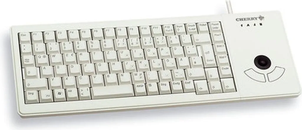 Clavier filaire compact CHERRY G84-5400 USB - Idéal Rack et Industriel