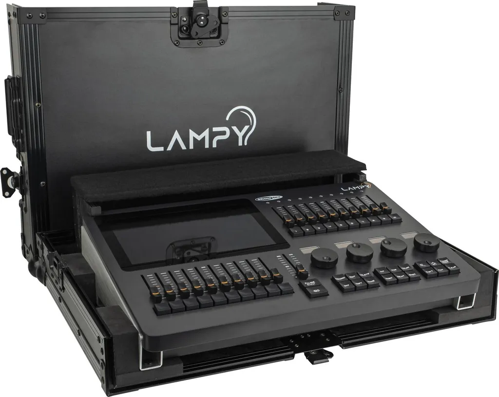 Valise de Transport Rigide pour LAMPY 20 Showtec avec Coins Renforcés