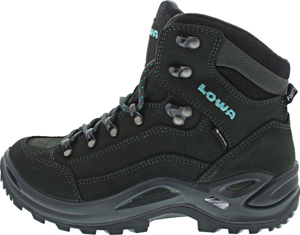 LOWA Renegade GTX Mid Ws, Weiblich, Erwachsener, Schwarz, Produktbild 