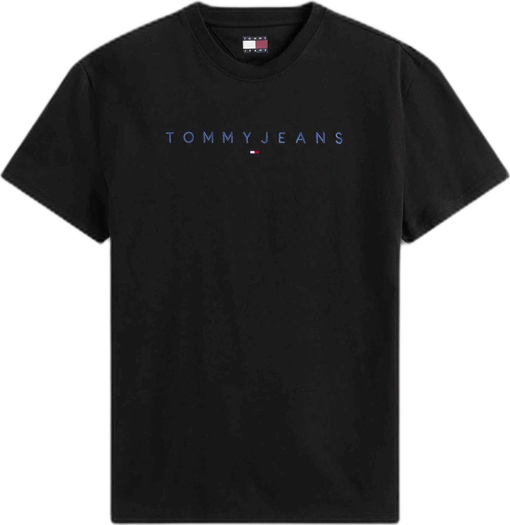 Tommy Hilfiger T-shirt DM0DM207440GK in Black color size large