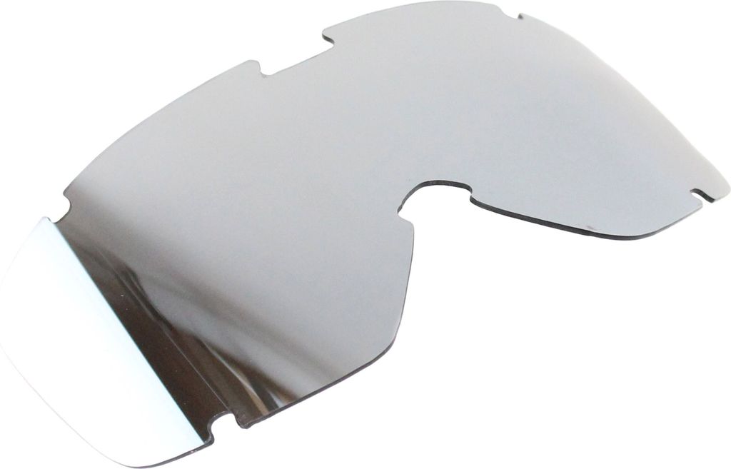 PiWear Wechselglas Invase Muddy lens M dunkel getönt mit Spiegelbeschichtung für Motorrad Crossbrille MX Muddy