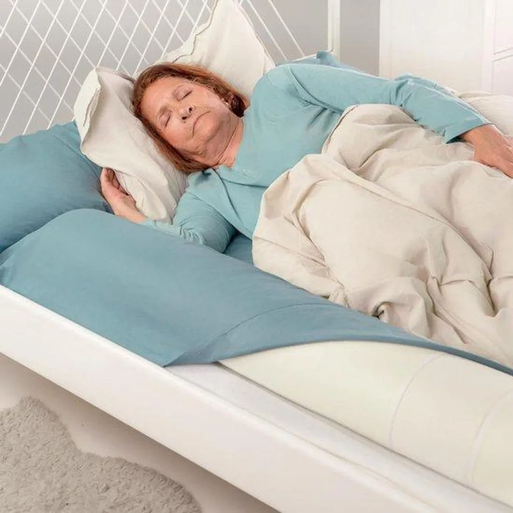 Barrière de lit portable antidérapante avec fixation renforcée grise