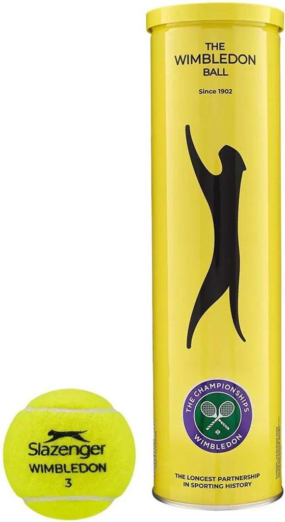 Slazenger Wimbledon 2024 Tennisbälle Golden 4 Balls Golden 4 Balls
