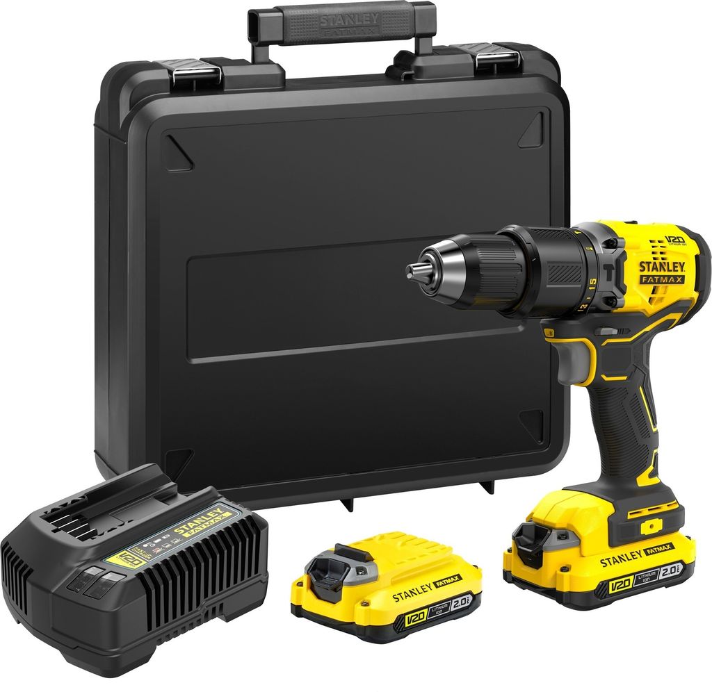 Stanley V 20 SFMCD715D2K-QW Akku-Schlagbohrschrauber 18 Produktbild 
