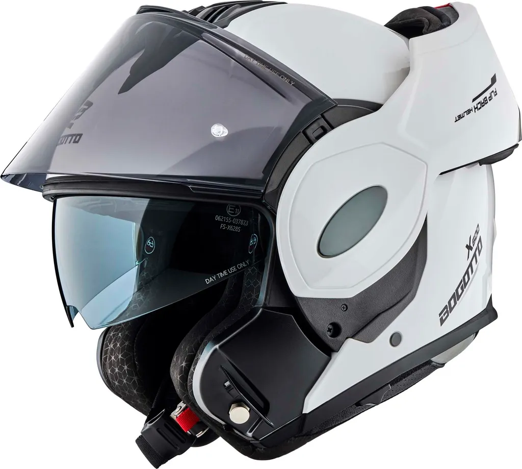 Bogotto FS-X600 Casque Pliable Blanc Taille M : Sécurité et Style Urbain