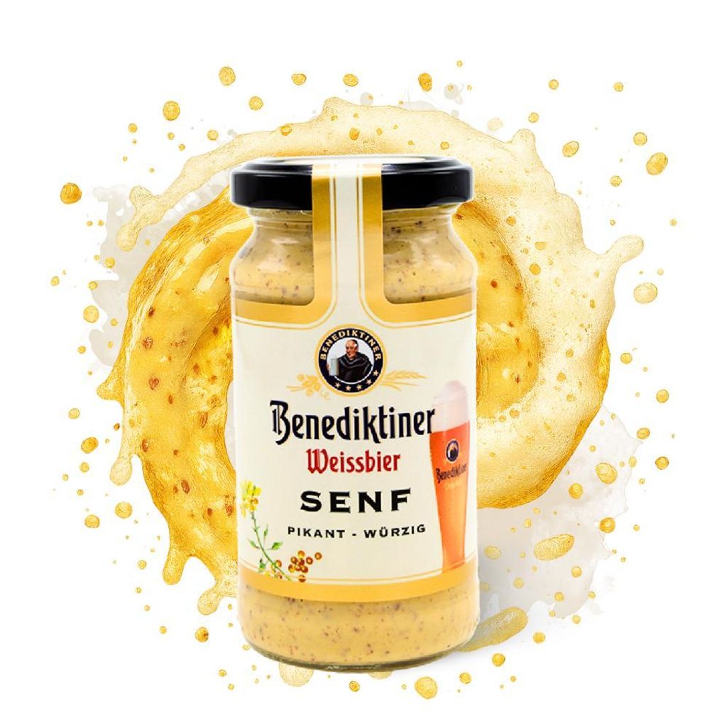 Benediktiner Weissbier Senf, 200 ml