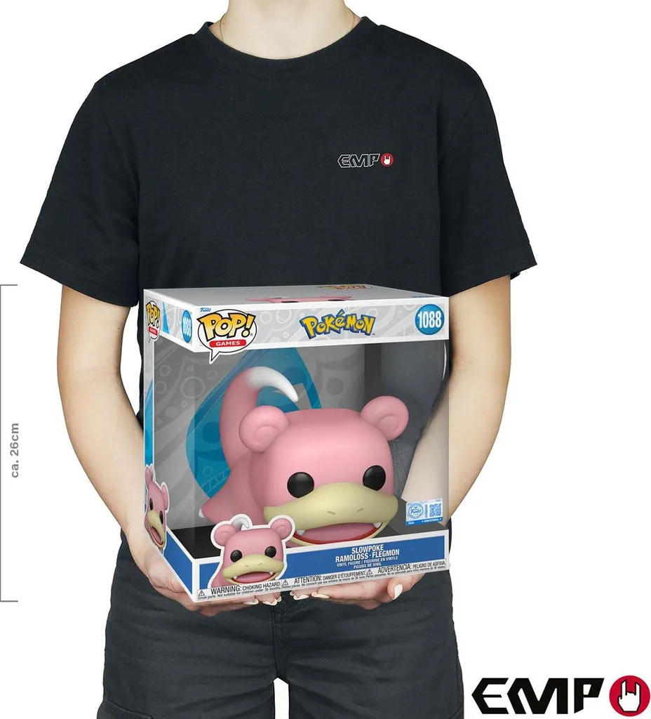 Grande Figurine Pokémon Ramoloss Funko Pop 25cm - Statuette Super Jumbo - 4