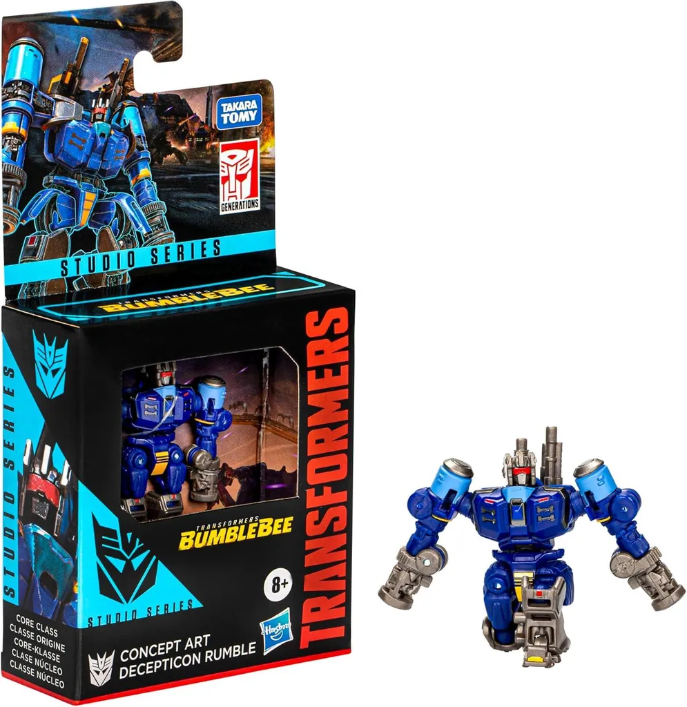 Figurine Transformers Rumble Studio Series Core : Le Détail Miniaturisé - 3