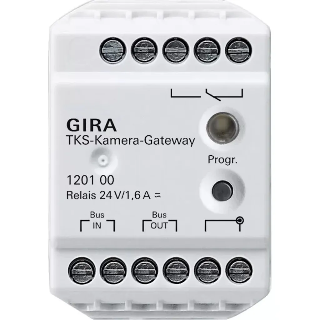 Passerelle caméra Gira TKS 120100 interface vidéo pour visiophone maison