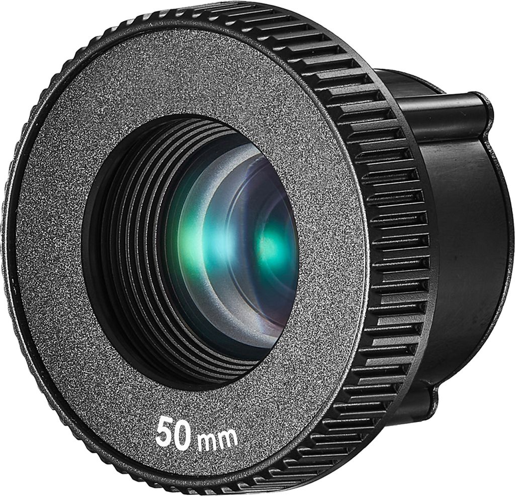 Godox AK-R24 Dediziertes Projektionsobjektiv 50 mm Brennweite fuer Godox AK-R21 Kamera-Blitzprojektor