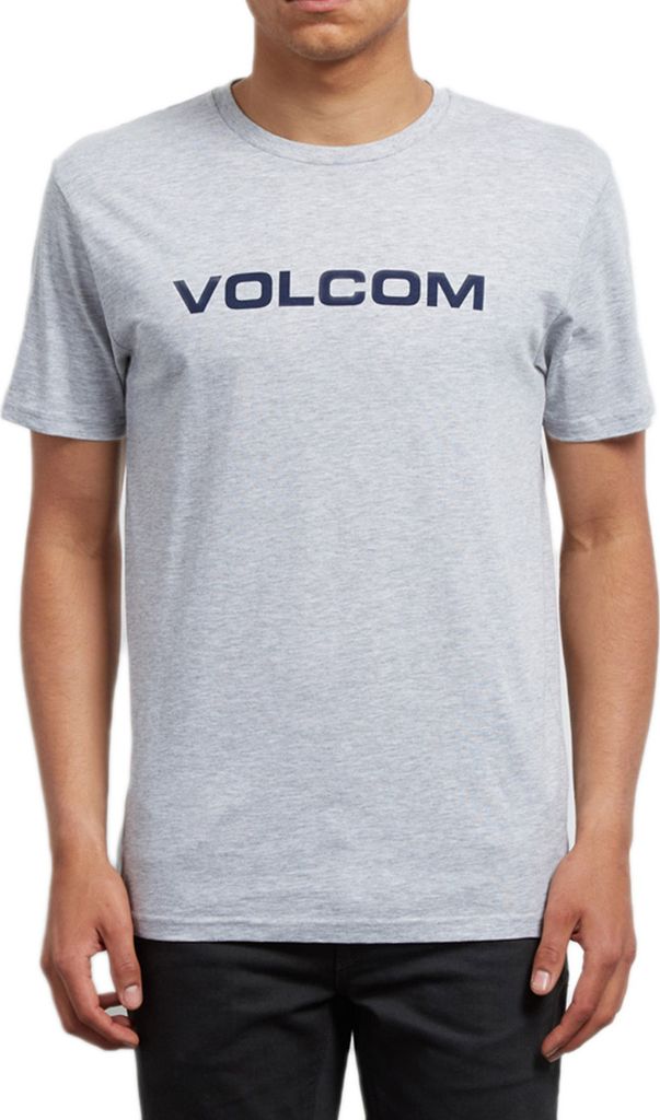 Volcom Herren T-Shirt Crisp Euro Bsc SS , Größe:S, Farben:heather grey