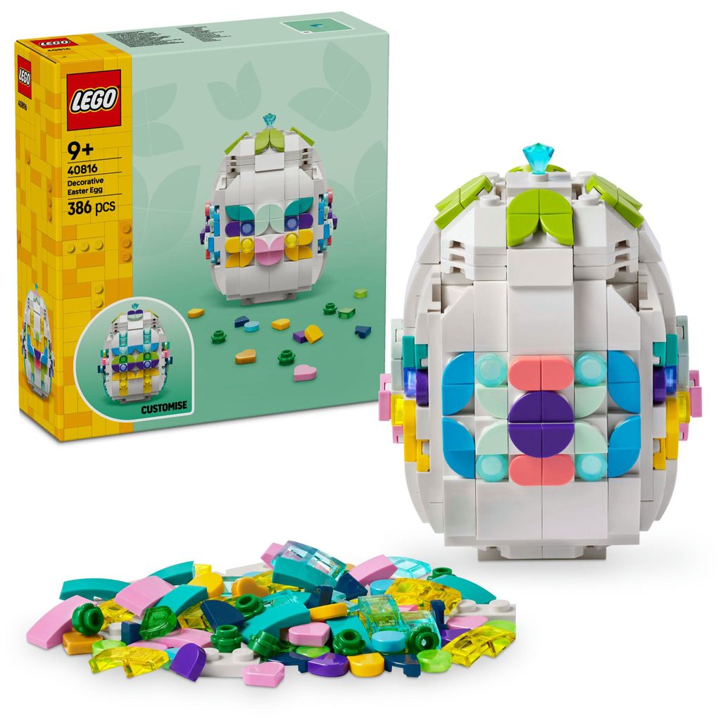 LEGO Iconic Ozdobné veľkonočné vajíčko, Stavebnica, 9 rok / Obrázok produktu 