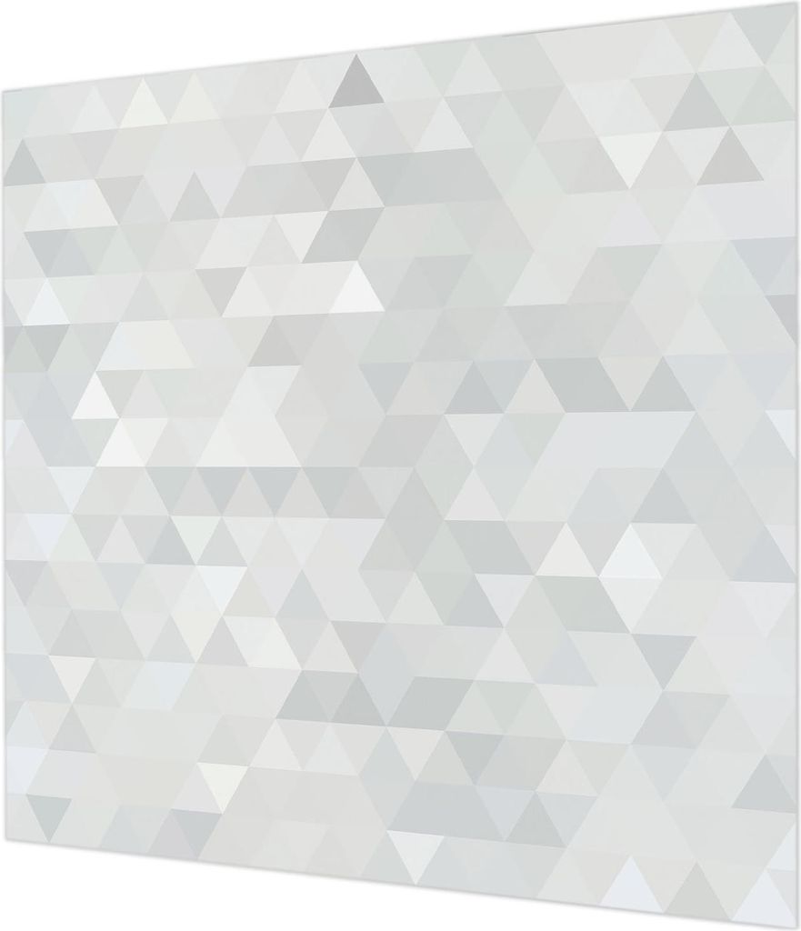 Wandtapete - Dekorative Tapete für Wohnzimmer - Tapetenfolie für Wanddekoration - 250x250 cm - Graues Muster