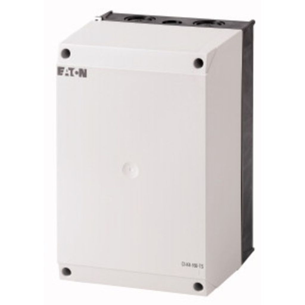 Eaton Leergehäuse für Tragschienenmontage (B x H x T) 160 x 240 x 160 mm Licht-Grau (RAL 7035), Schwarz (RAL 9005) CI-K (206890)