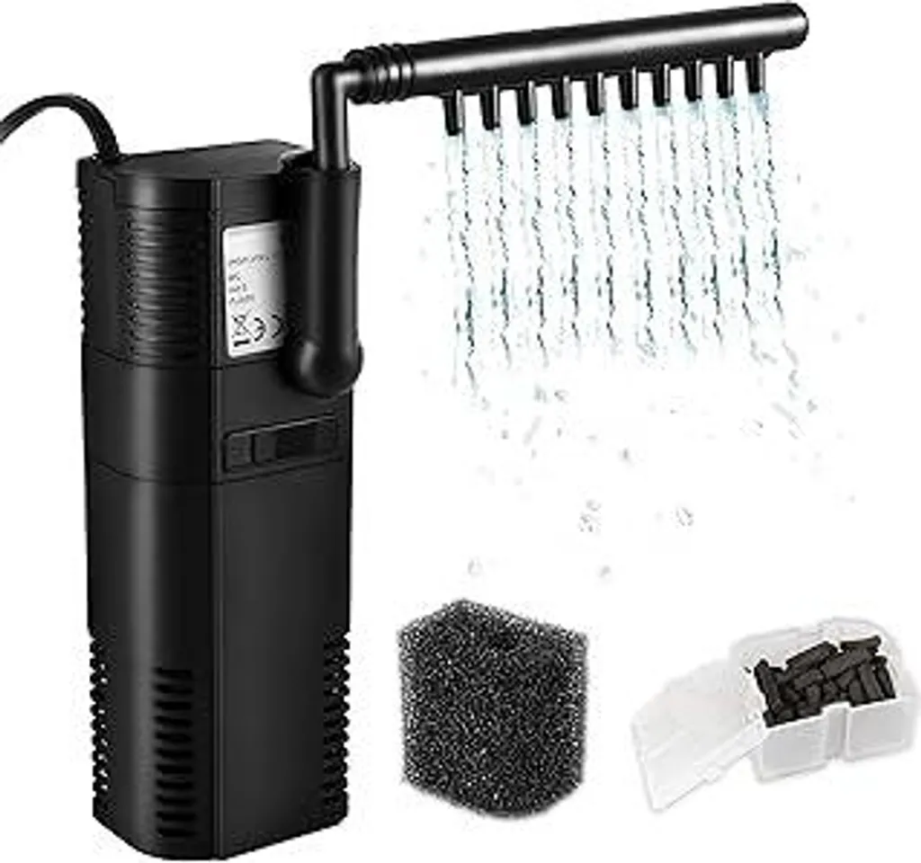 Filtro Sicuro per Acquario Bimbi Forever Speed 300 l/h 2W Silenzioso