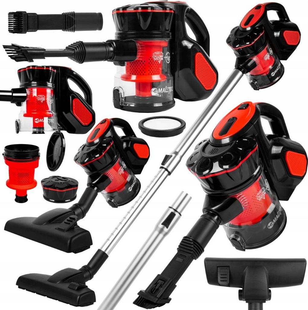 Staubsauger Und Handstaubsauger Maltec 600W 16Kpa Zyklon Beutellos Leicht 5In1