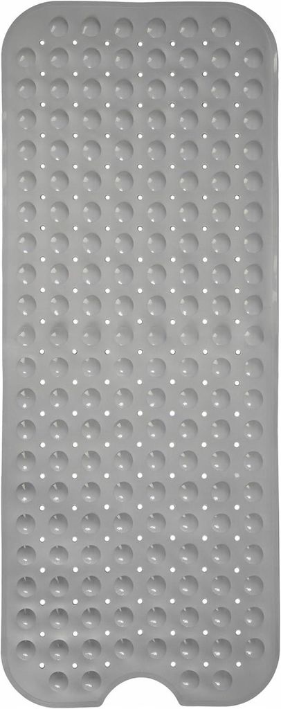 Sepio Badewannenmatte Grau 99x40cm, Duschmatte rutschfest, Produktbild 
