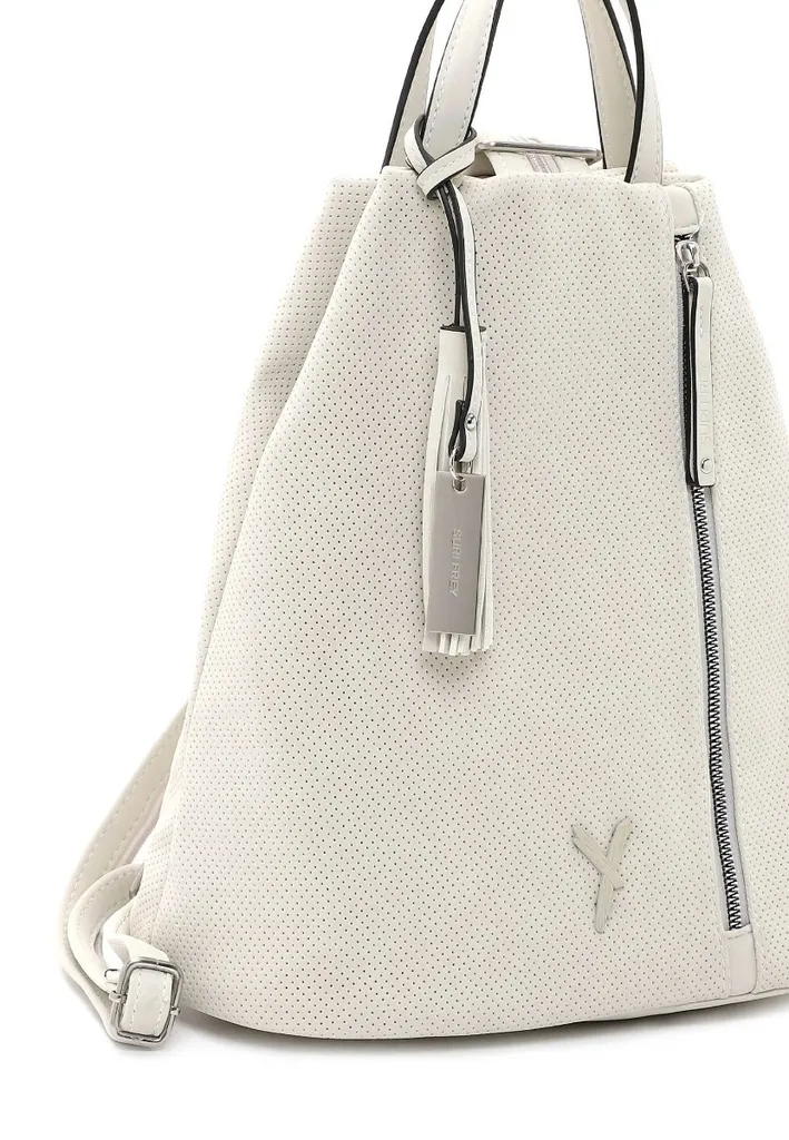 SURI FREY Romy Backpack : Sac à Dos de Loisirs Ecru Style Polyvalent - 8