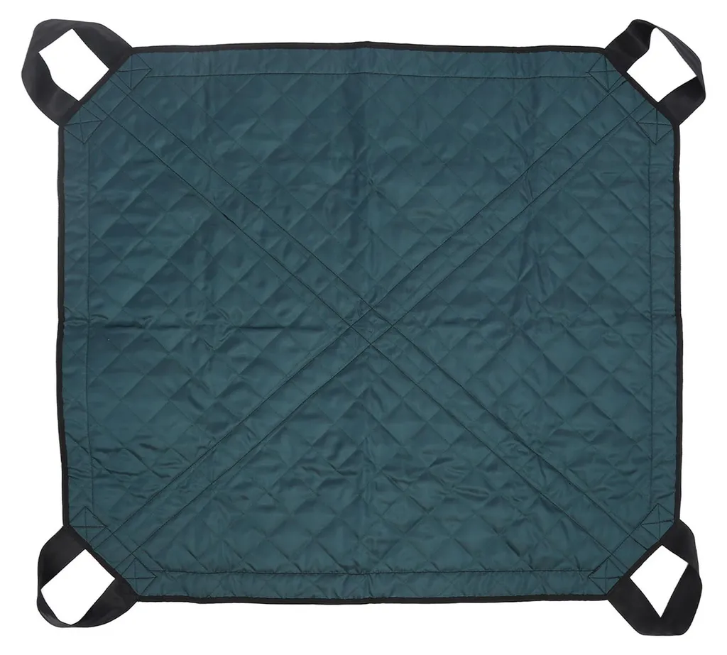 Drap de glissement étanche pour transfert de lit avec anses en nylon