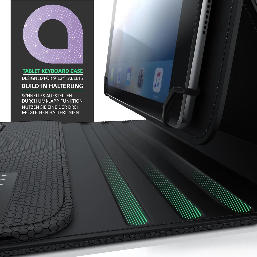 Transformer votre Tablette en PC avec ce Clavier Bluetooth 9-12 Pouces - 5