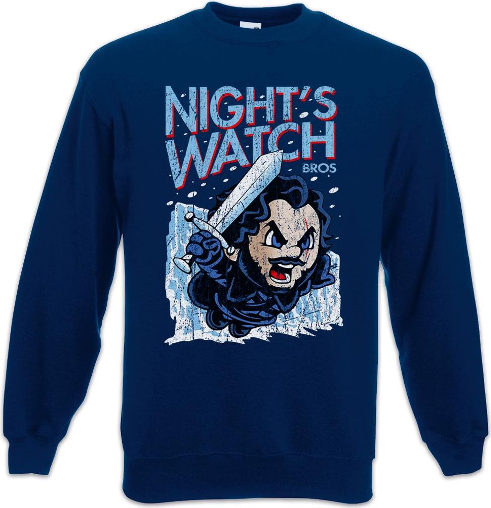 Urban Backwoods Night's Bros, Sweatshirt, Farbe: Navy, Größe: L