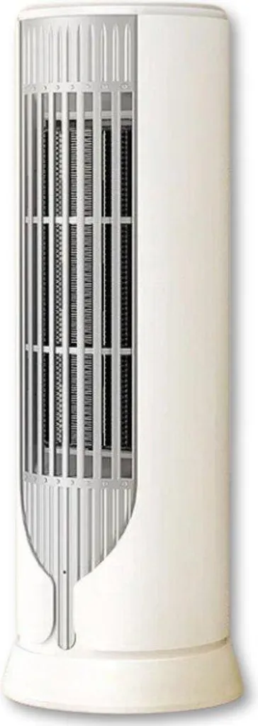 Mini-radiateur sur pied infrarouge silencieux - Panneau blanc mince