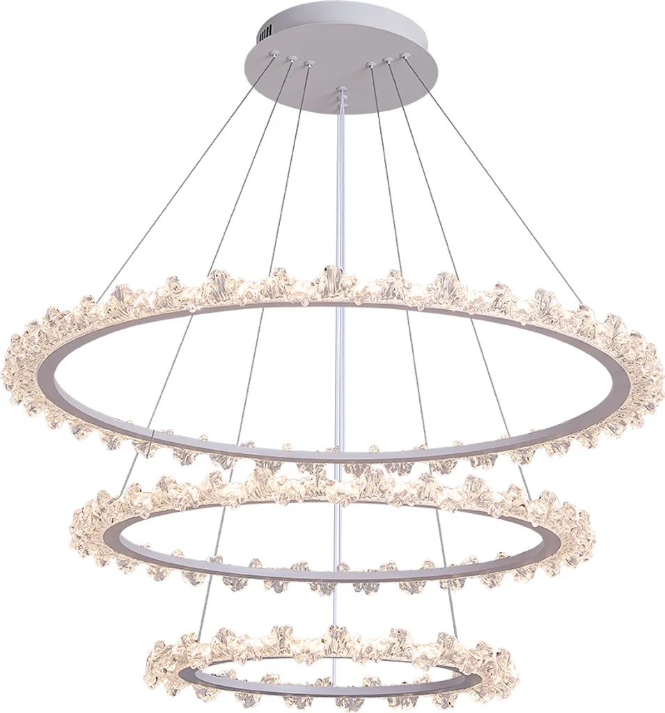 Plafonnier LED Intelligent pour Chambre et Salon, Eclairage Variable WiFi - 6